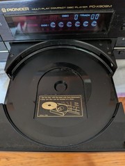 Vintage Pioneer 6-Disc CD Player PD-X909M Tested Working PRW-172 Cartridge