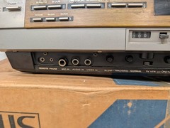 Vintage HITACHI VT-8500A Video Deck VHS Special Effect/Video Enhancer Japan