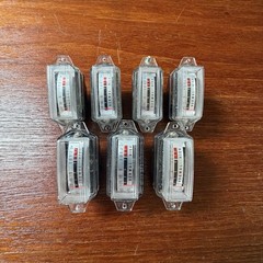 NOS Vintage 1950’s-60’s R-030 Edgewise Analog Panel 200µA Volume Meters