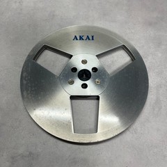 AKAI ATR-7M 7 Inch Metal Take Up Reel With Box For GX 747 GX 646 GX 77 Good!!
