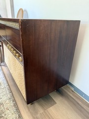 🍊Vintage 1950s/60s MCM Decca ‘The Riverside’ Hi-Fonic Record Player Console!