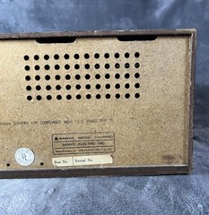 Vintage Sanyo DXL5490 4 Channel Stereo System AM/FM 8 Track Receiver TESTED
