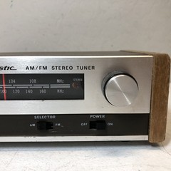 (TESTED AND WORKING) Vintage REALISTIC TM-100 Solid State AM/FM Stereo Tuner