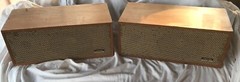 Vintage Pair Of Rare Realistic Solo 4 Speakers Both Sound Nice !