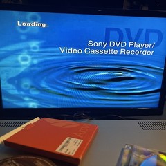 Sony SLV-D300P DVD/VCR Combo Player w/working Remote DVD Won’t Read VHS Works