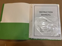 EH Scott Allwave Deluxe 12 Instruction Manual Copy – Excellent – 20 Pages