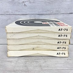 Lot of 5 | Akai 7″ Magnetic Reel To Reel Tapes AT-7S Used Japan 600 Ft