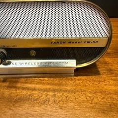 Vintage Fanon Model FW-50 Deluxe Wireless Intercom Mid-Century untested
