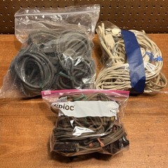 Vintage Electrical Cord Plug Lot Bakelite Lamp Appliance Wiring Untested