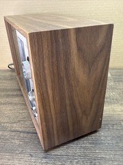 Works!! Vtg MCM Wood Grain PANASONIC #RE-6286 AM/FM Tabletop RADIO /Japan