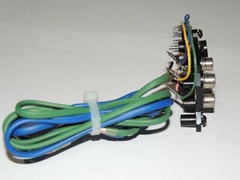 Pioneer SX-1050 SX-5580 Tape 2 4P & 5P Socket Terminal AKB-030 & AKP-007