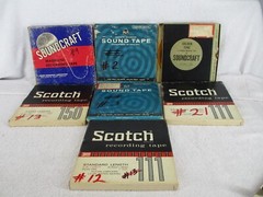 Kennedy Funeral Soundcratf Scotch RCA Sound Recording Tape Magnetic Vintage 7