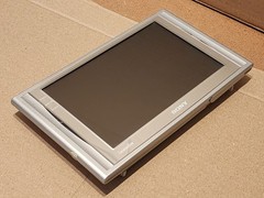 Sony LocationFree TV LF-X5M 7″ Streaming Monitor w/Sony Battery BP-LX5A Untested