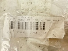 Pioneer Eclipse OEM Part # MP492000 Light, Red, Led, 12V, W/ Termi