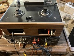 Sony TC-355 Reel To Reel Stereo 1/4″ Tape Recorder Parts Only