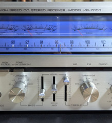 Kenwood KR-7050 High Speed DC Stereo Receiver – Cleaned and Tested