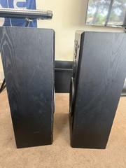 KLH Vintage Model 4132 Tower Floor (2) Speakers Tested/Works Fast Shipping!