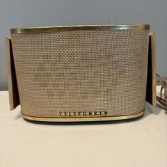 Telefunken Allvox Strahler RS1 Speaker Vintage MCM West Germany – UNTESTED