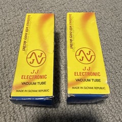 Pair JJ Electronic EL34L Vacuum Tubes w/ Boxes Guitar Amp