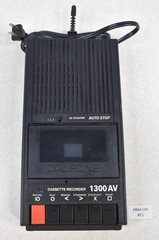 (Lot E1) Vintage Califone 1300 AV Cassette Recorder