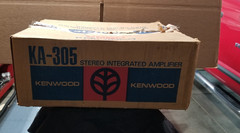 Kenwood KA-305 Integrated Amplifier Restored W/Original box