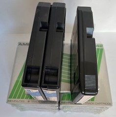 NINE AMPEX 8T42 8 TRACK 42 MINUTES CARTRIDGES | FACTORY SEALED BLANK + 3 8Tracks