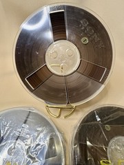 Lot of 3 Sony PR-150 Reel to Reel 1800ft 7” Non-Sticky Formula Polyester – Used
