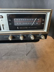 Vintage Zenith Circle of Sound AM/FM Digital Alarm Clock Radio H472W-1 Tested