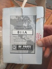 MATCHED PAIR NOS Taylor Tubes 811A Transmitting Vacuum Tube Premium Grade