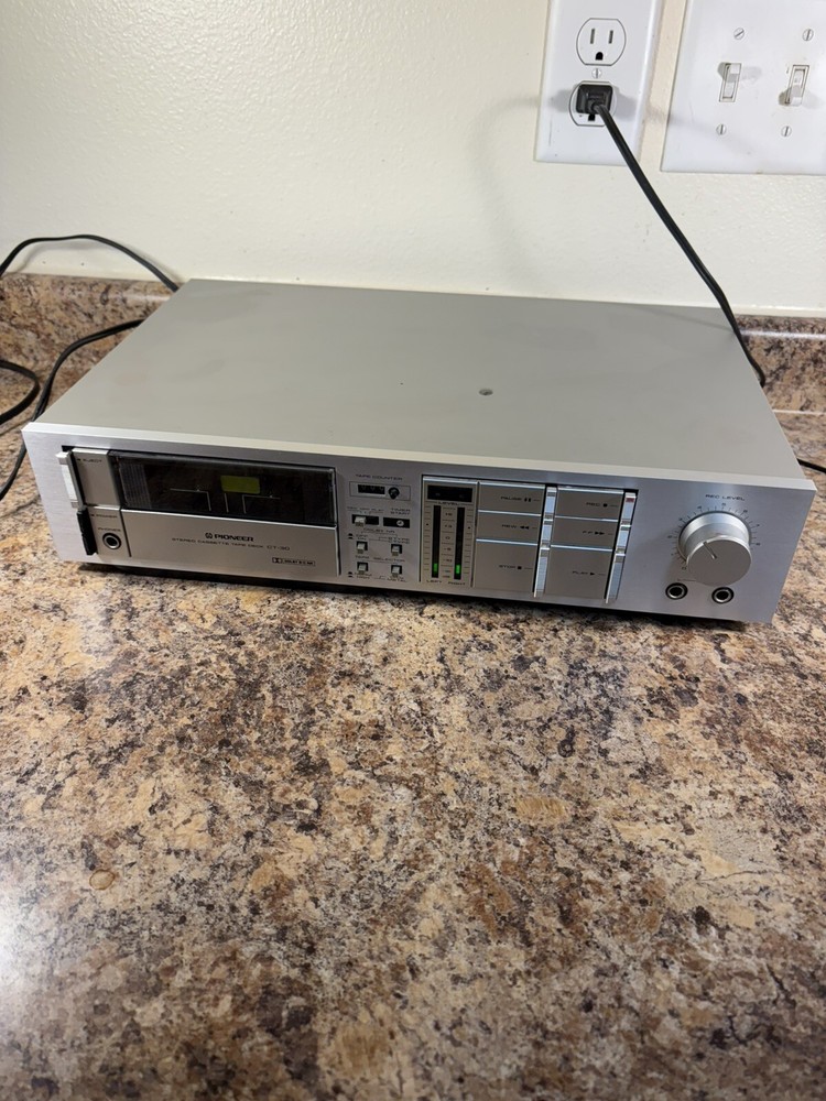 Pioneer Ct-30 Cassette Deck- Needs Counter Belt