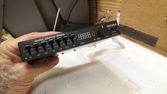 Vintage AudioVox Stereo Graphic Equalizer Booster 20W + 20W [AMP-760] Old School