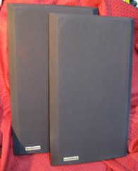 PAIR Pioneer GRILL CLOTHS and frame FROM CS-G105 Speaker excellent 22×13″