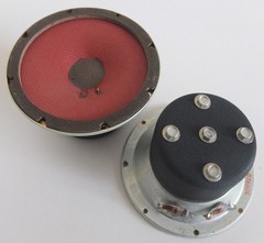 vintage pair Stromberg-Carlson 3½” Alnico tweeters from RS-404 speakers USA 1959