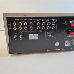 JVC JA-S77 Vintage Integrated Amplifier*1977*VU Meters Clean Tested A+ Beautiful