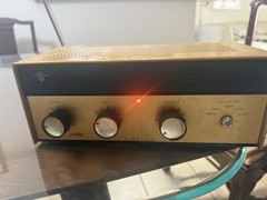 VINTAGE Calrad AP-15 15 Watt Hi/Fi Amplifier Japan 1960s Turns On
