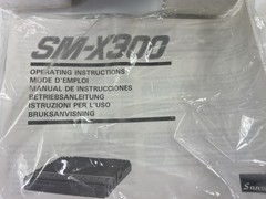 Vintage Sansui SM-X300 Stereo Car Power Amplifier (1987)