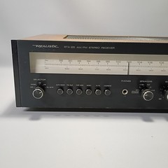 Realistic STA-85 AM/FM Stereo Receiver Walnut Veneer Black Tested