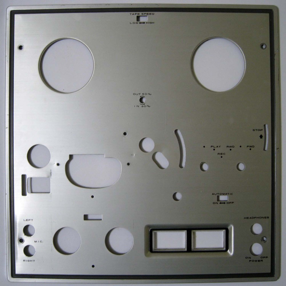 AKAI ® 1700 1710 Open Reel Tape Deck PART – Original OEM – Front Control Panel