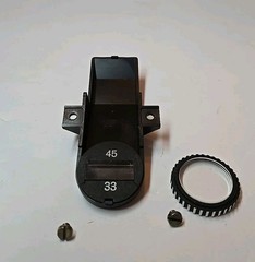 Dual 1229 1229Q Turntable- Strobe Speed Lamp Lens & Housing
