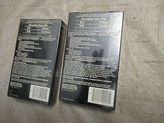 Lot of Two Scotch Videocassette Beta L-750 NOS Sealed