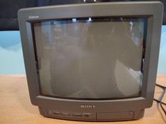 Sony Trinitron CRT TV KV-13M10 13″ Retro Gaming VCR TESTED