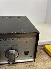 Vtg Realistic MPA-20 Solid State PA Amplifier Mod 32-2020B No Mic Untested Read