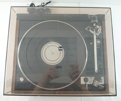 Vintage DUAL 1241 Automatic Belt Drive TURNTABLE Record Player SHURE M91ED Read!