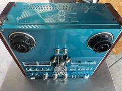 Technics RS-1506 CUSTOM Blue REEL TO REEL