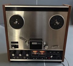 Vintage TEAC 3300 Stereo Deck Reel To Reel Powers On Manuals And Service Kit