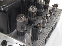 Mclntosh MC240 Tube Amplifier audio vintage maintenance Working Confirmed