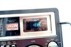 General Electric 7-2990A AM/FM Short Wave Radio Vintage WORKS WITH ISSUES READ