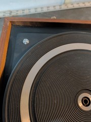 Dual 1226 & 1246 Automatic Turntable Parts Lot w/ United Audio Cabinet Tonebar