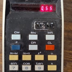 Mik Model 3030 Vintage OKE Electronic Scientific Calculator