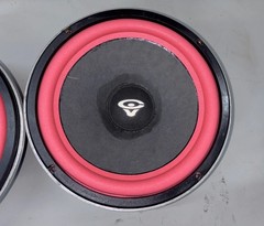 Cerwin Vega RE25 Speakers New Foam & Coil Alignment OEM Woofers-Fair Condition